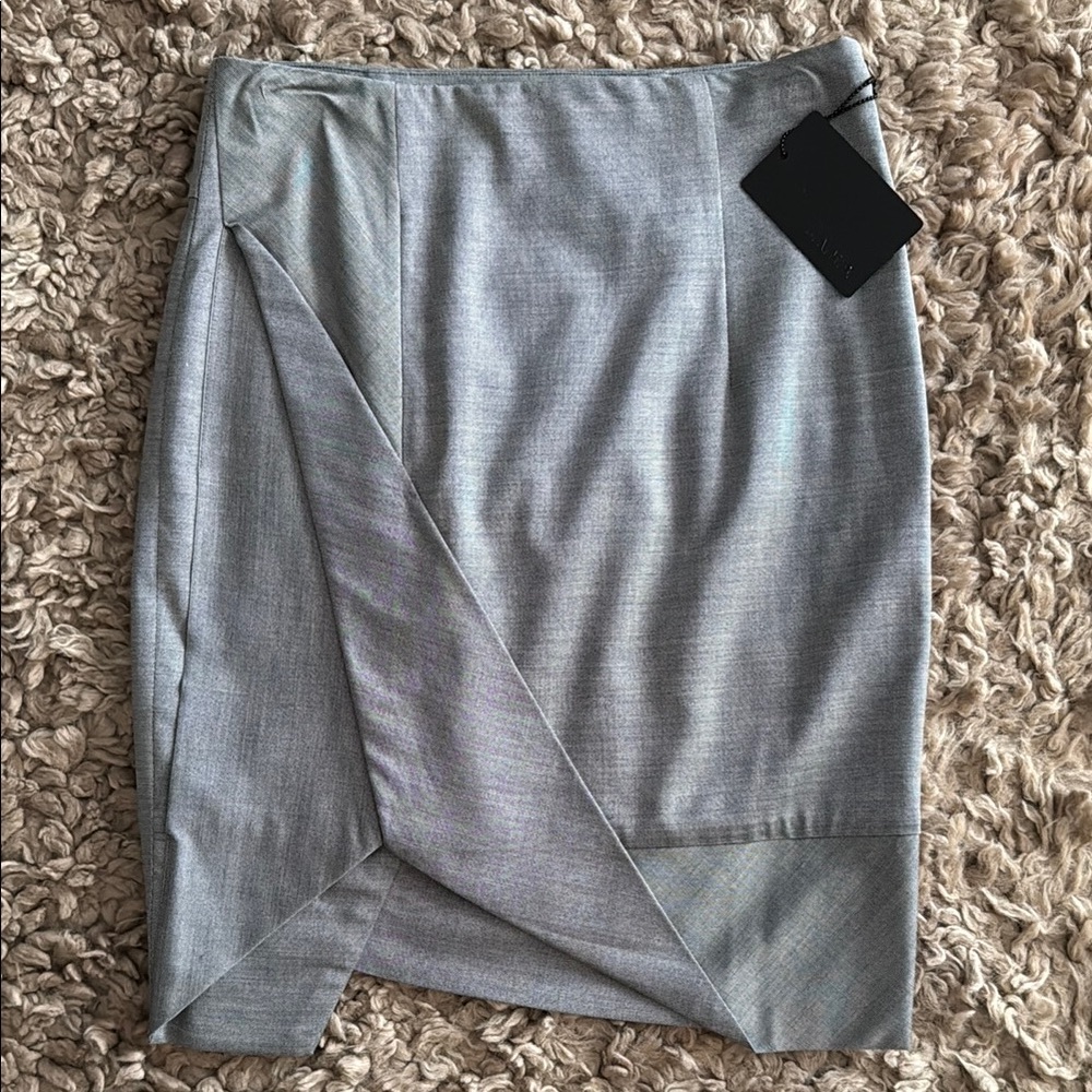 Elegant Gray Women's Skirt